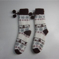 Bow Kualitas Tinggi Bow Tie Jacquard Floor Socks