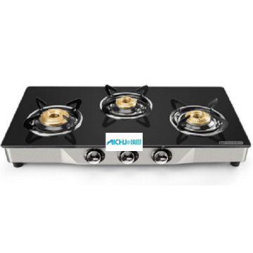 Eveready Wide Body Toughened Glass Stove 3 Burner