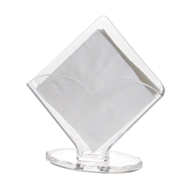 Rectangular Tissue Box Hard Plastic Tissue Box Holder Hotel Unbreakable Clear Napkin Holder