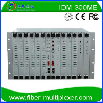 300channels analog voice to fiber multiplexer