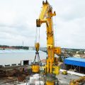 Quality best sell hydraulic knuckle boom offshore crane