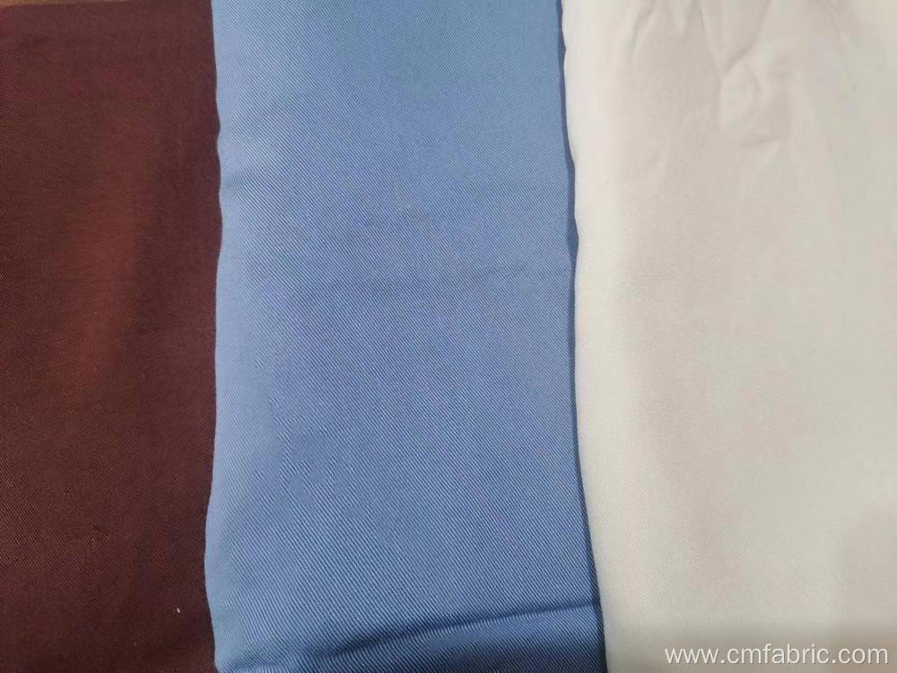 100% rayon twill plain dyed fabric 150gsm