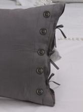 55%Linen45%Cotton Decorative Standard Pillow Case