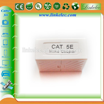 China supplier cat5e inline coupler connector