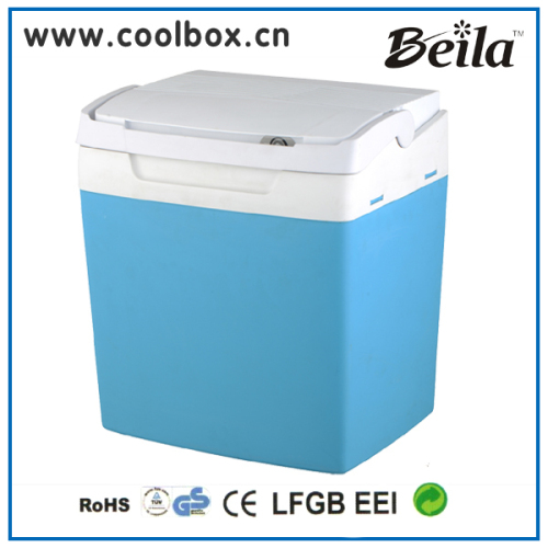 25L Portable Cooler Box with Handle for Picnic