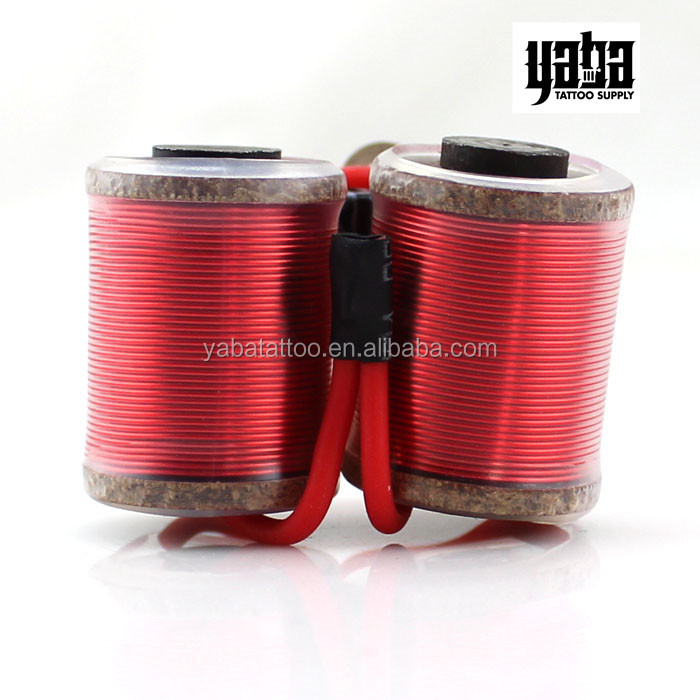 YaBa 8 10 12 Wraps  Import Red coil Tattoo Machine