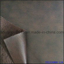 Leather for Winter Boots Wool Brush Backing for Warmth Shoes