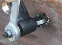 railway parts accessories Single edge chamfering device