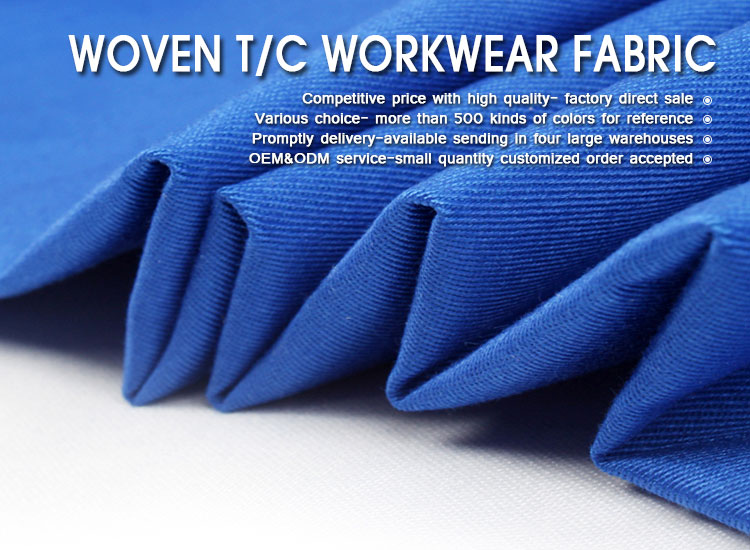 Tc 65/35 Polyester Cotton Gabardine Fabric Twill Gabardine For Uniform