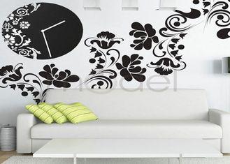 Carving Art Acrylic Wall Clock For Wedding Decoration Moder