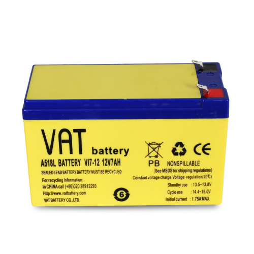 12V7AH sealed lead acid battery can resistent 88℃ high temperature