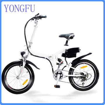 36V Brushless 20 tyre folding electrical bicycle