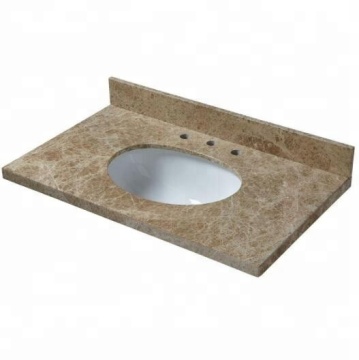 Light Brown Marble Light Emperador Vanity Tops Countertops
