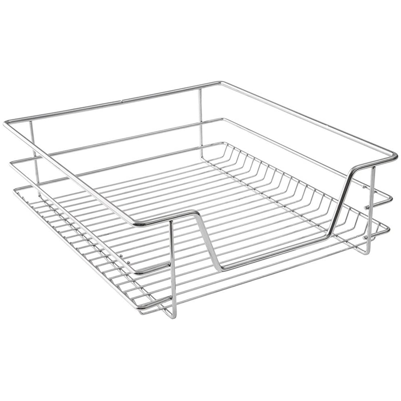 Steel Chrome Coated Pull Out Wire Storage Drawer