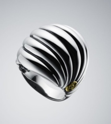 David Yurman Sculpted Cable Sterling Silver Ring