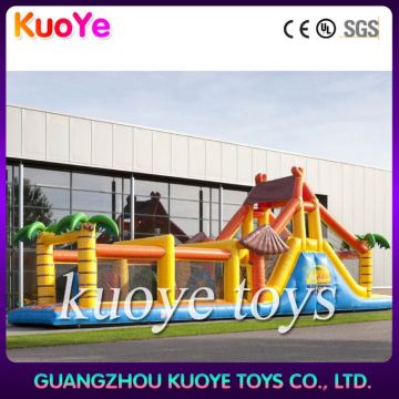 new design obstacle inflatable obstacle course on land