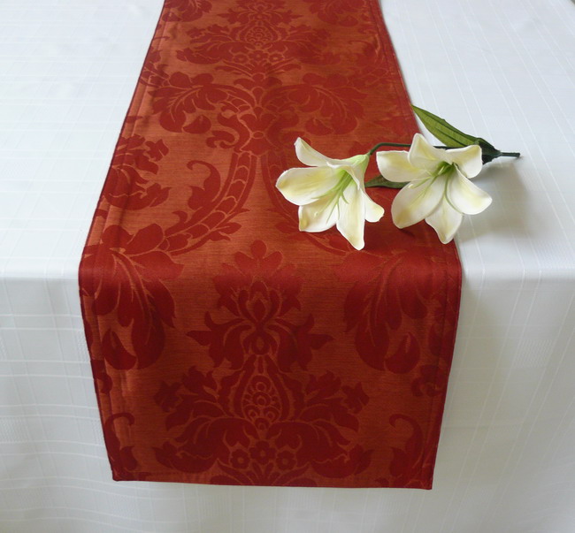 Chemin de table de Noël, nappe et serviette