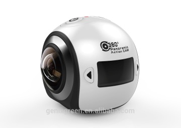 720 degree fisheye lens projector camera dual 360 degree 3D vr video panorama camera action 720 degree