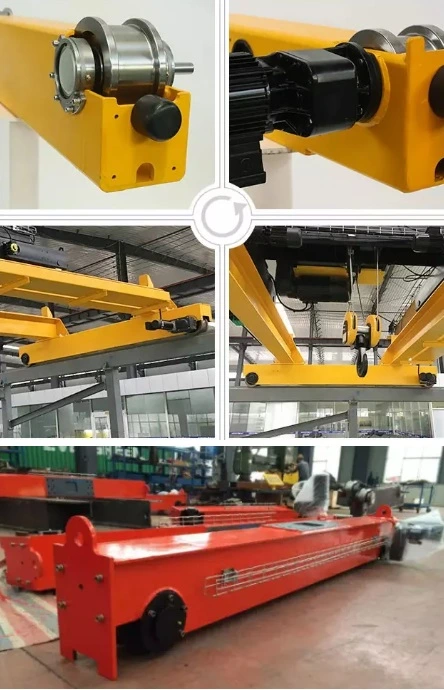 Travelling Beam Crane Electric Hoist Overhead Crane Use End Carriage Wheel Block Side Beam