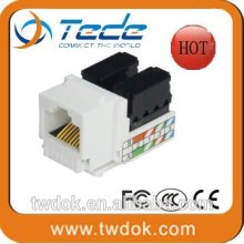 cat6 RJ45 modular jack UTP Tooless keystone jack