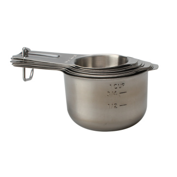 SS304 Stainless Steel Measuring Cup Set