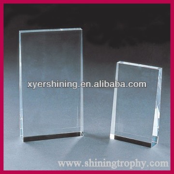 Blank Quartz Crystal of Art Work Trophy
