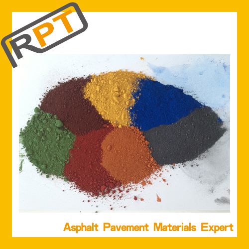 Colored asphalt plant / color pavement maintenance material