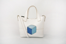 Shoulder Belt Leather Bucket Bag With Coin Purse