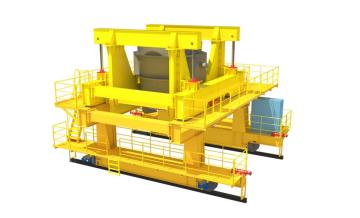 Metallurgy Crane Ladle Transfer Trolley