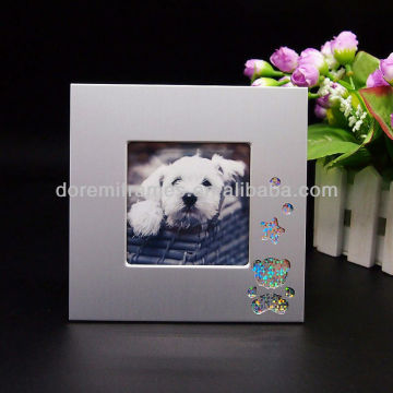 A67133 aluminum shaped like box photo frame wholesale