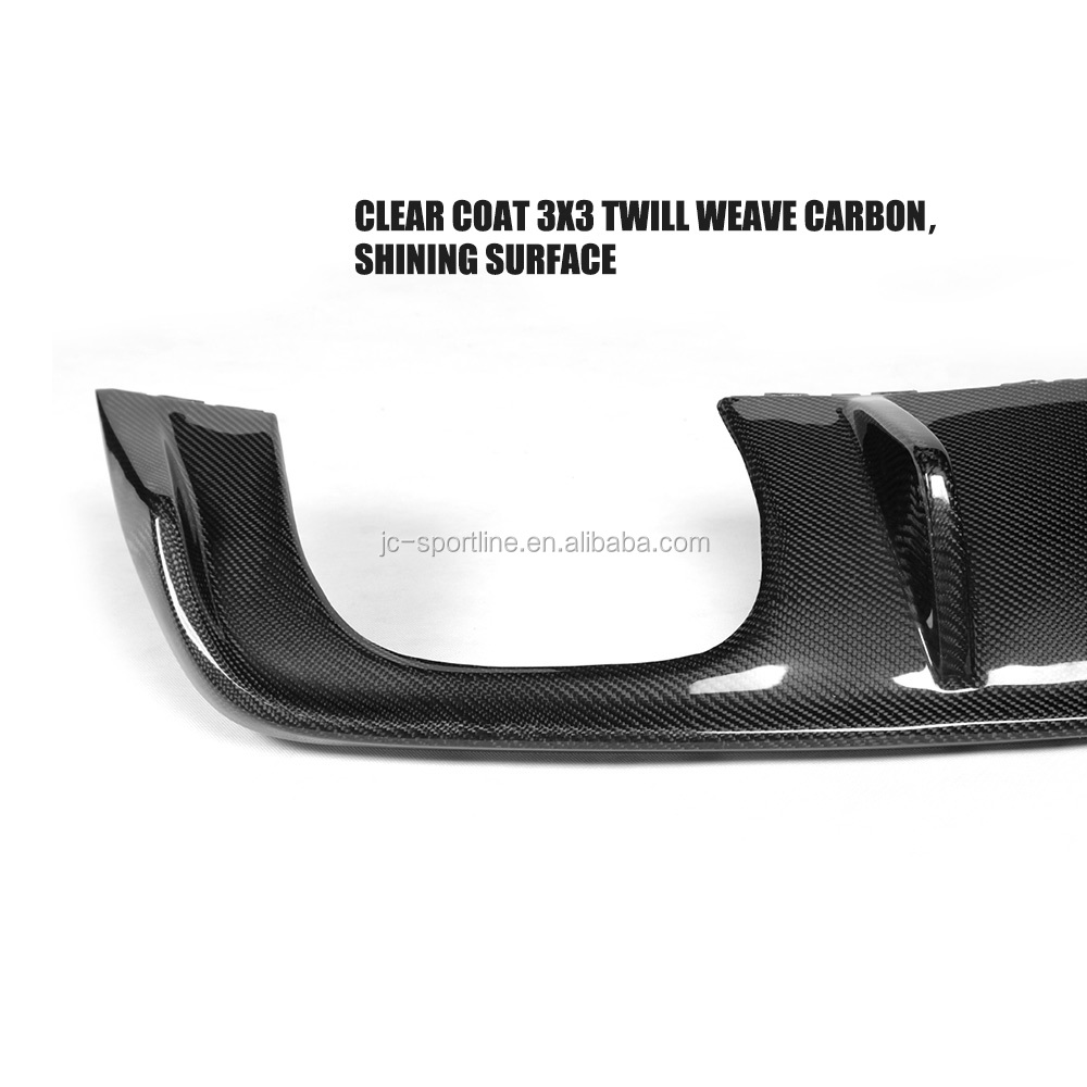 S3 Carbon Fiber Rear Diffuser for Audi A3 8V SLINE S3 Sedan 4-Door 14-16
