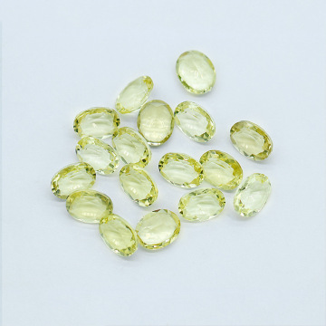 Natural Lemon Crystal Egg Shape Beautiful Lemon Quartz