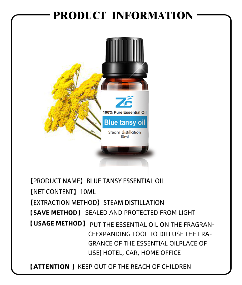 Óleo Blue Tansy Essential Azul Blue Tansy Oil