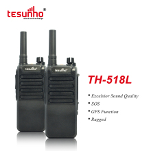 Black 4G PoC Radio Unlimited Talk Range TH-518L