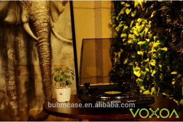 VOXOA T30 Full-Auto Belt drive turntable , vinyl record 45 RPM, two speed USB turntable