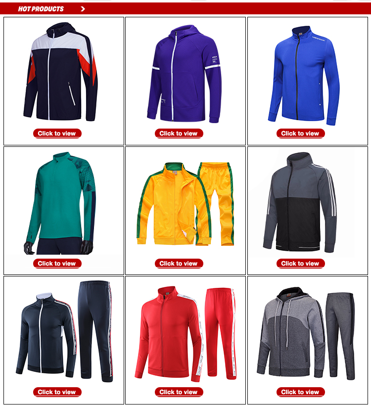 Men's Team Club Tracksuits Winter Wear