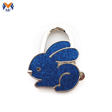 Metal table portable rabbit bag hanger