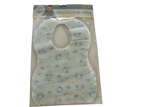 Disposable Waterproof Crumb Catcher Bibs