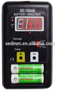 mobile phone or camera battery SE-1004B battery capacity analyzer