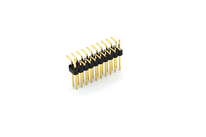 2.54 Pin connectors with positioning