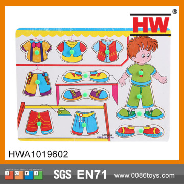 Hot Sale Kids Toy Wooden Brain Teaser Puzzle