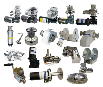 Alastin Electric Sailboat Winch OEM ODM Marine Yacht Hardware Accessories Horizontal Windlass Waterproof 24V Windlass