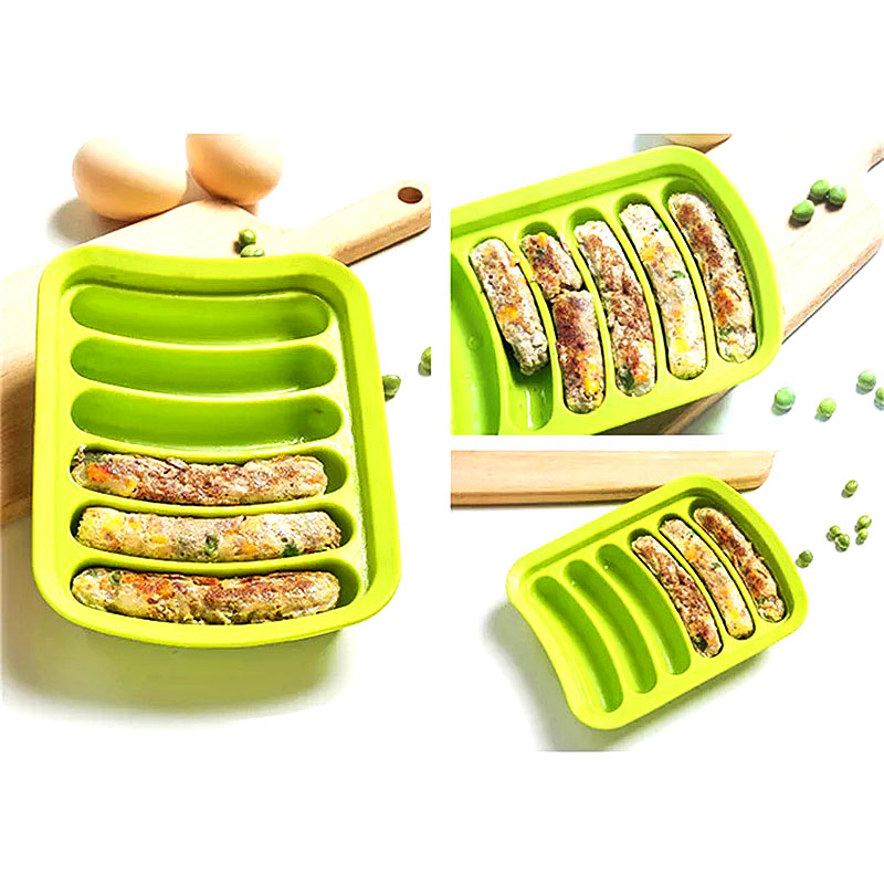 Salsiccia in silicone che fa muffa Silicone Sausage Making Mold