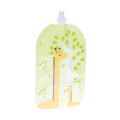 Mudah Tear Hot Stamping Clear Drink Pouch