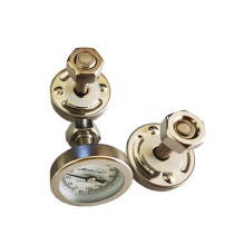 Pot Lid Thermometer with Knob: Accurate Gas Grill Heat Indicator and BBQ Grill Temperature Gauge