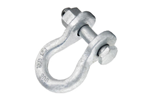 U/D Type Bolt Overhead Line Pipe Fitting Forged Stainless Steel Anchors Shackles Iron Fittings