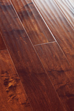 Handscraped Laminated Flooring Maple HDF E1