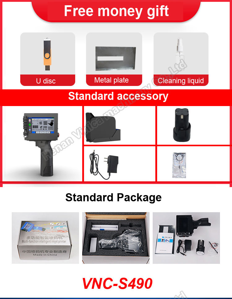 portable handheld smart date coder digital date thermal inkjet printer