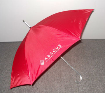 Umbrella parts red Aluminum rain umbrella