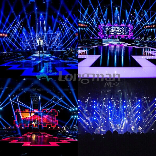 7*15W RGBW LED Moving Head Wash Light for Concert